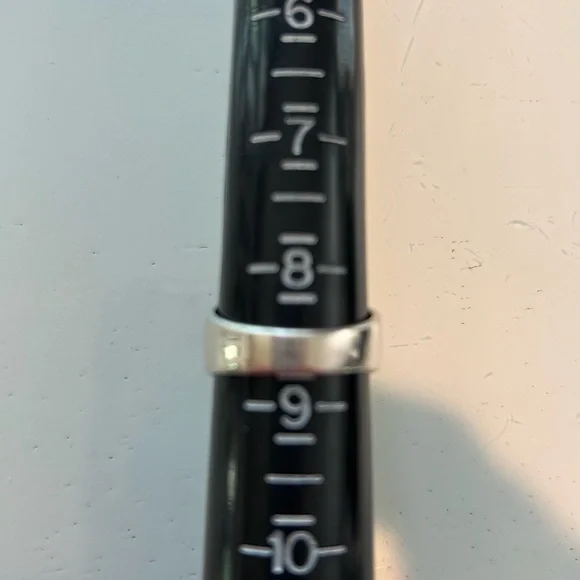 925 Sterling Silver Yellow Turquoise Ring - Picture 3 of 8